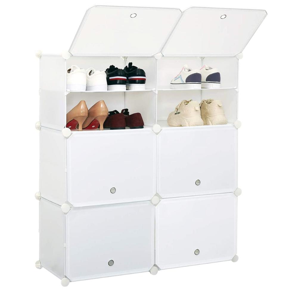 Wardrobe, shoe rack, modular folding cabinet, towels, toys, shelves, strong