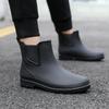 Kurze Herren-Regenstiefel Wasserdichte Herren-Gummischuhe Bequeme Herren-Angelstiefel Arbeits-Sicherheitsschuhe für Herren Neu Botas Para Hombre