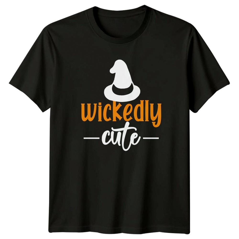 Wickedly Cute TShirt Witch Halloween Halloween Gift For Him And Her