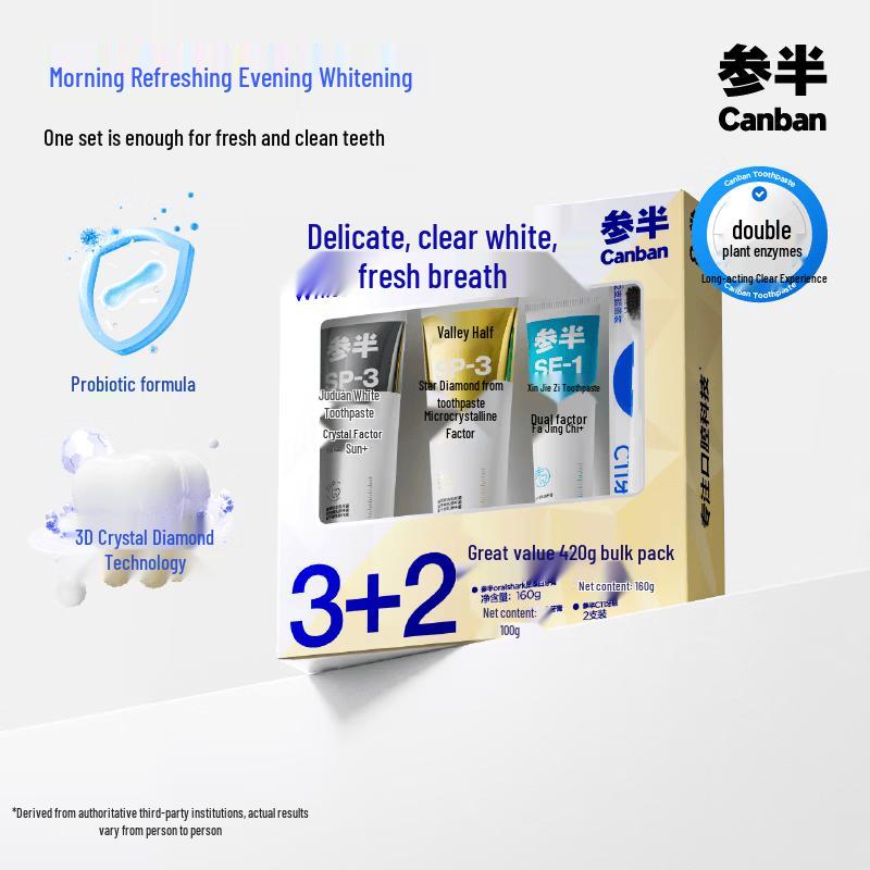 Canban Oralshark 3+2 Breath Freshening Oral Care Set