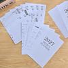 2027 A5 6-Hole Weekly Planner Refill, 64 Loose-leaf Pages