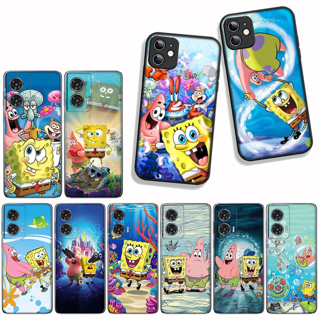 for Samsung Galaxy A07 A13 A12 A23 A50 A51 A52 A53 A70 A71 A72 A04 Note 20 9 8 10 Case S-Sponges Bobs S-SpongeBobs s-SquarePant