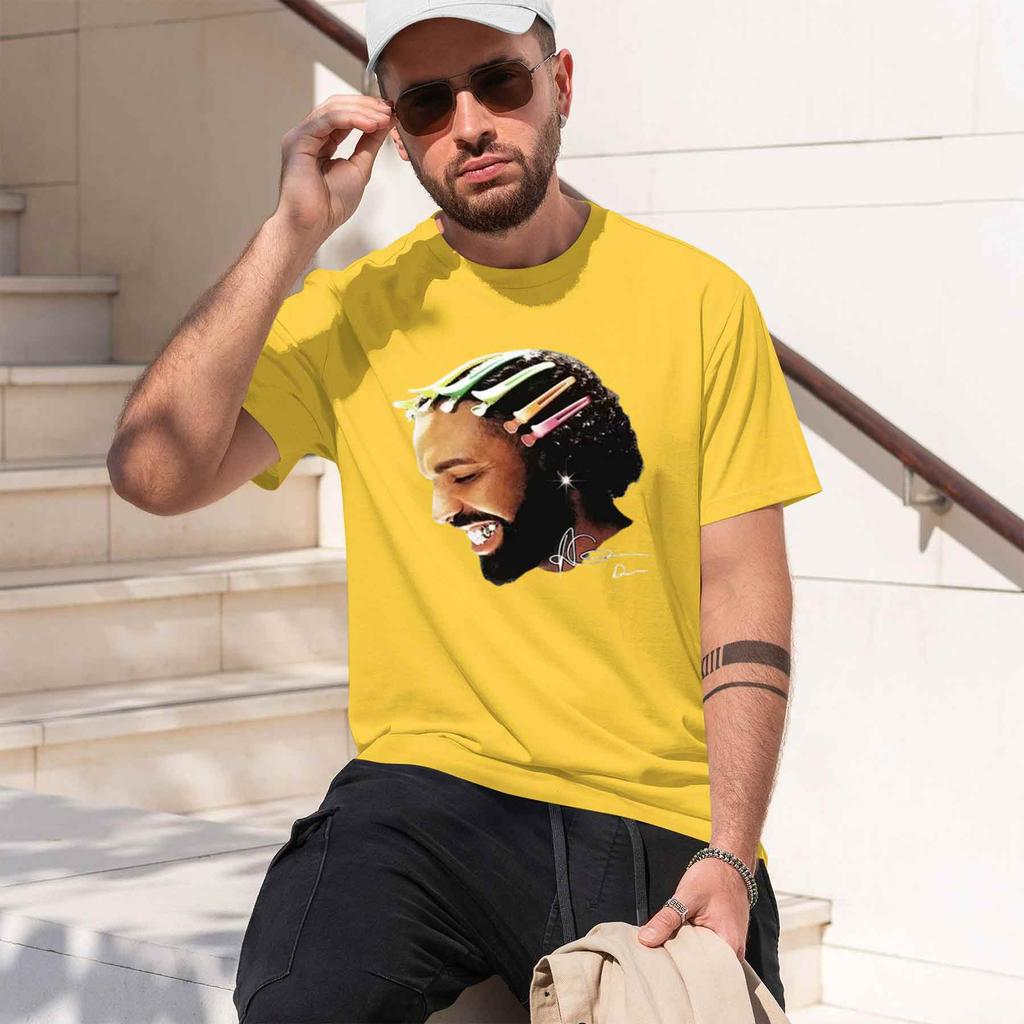 2026 New Model Rapper Drake For All The Dogs Pattern Tshirts Hip Hop Fashion Tshirt Casual Tshirt Street Clothingcomfortabl