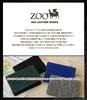 ZOO ZC-017 Made in Japan Genuine Elephant Leather Card CaseBusiness Card Holder, Bifold, Men's, Gray