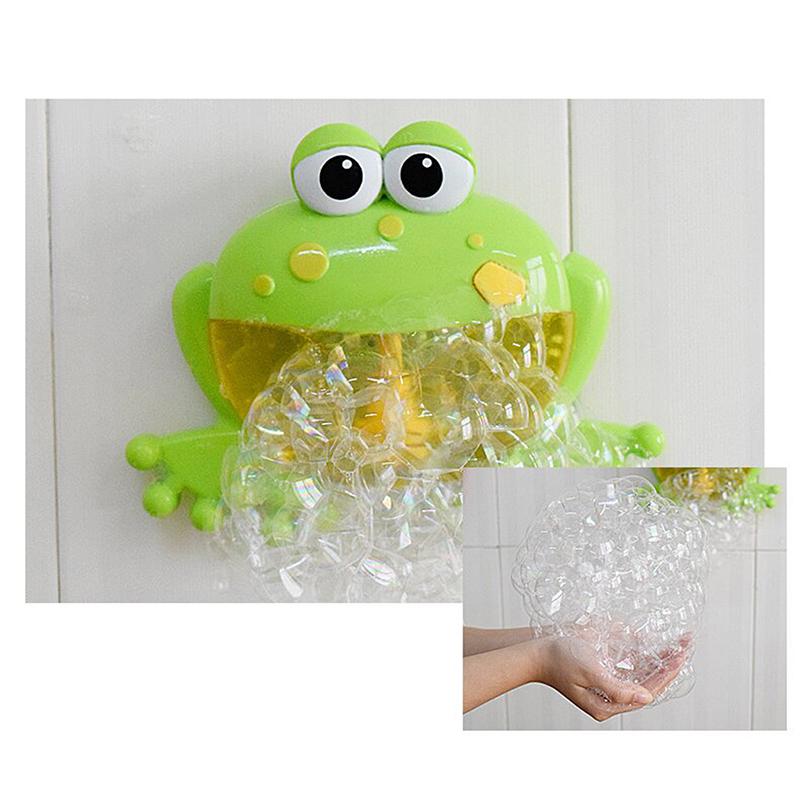 Baby Bath Toys Bubble Machine Crabs Frog Whale Music Kids Bath Toy Bathtub Soap Automatic Bubble Maker Bathroom Toy For Children