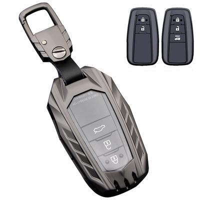 Schlüsseletui für Toyota Smart Key Hülle Legierung Schlüsselabdeckung