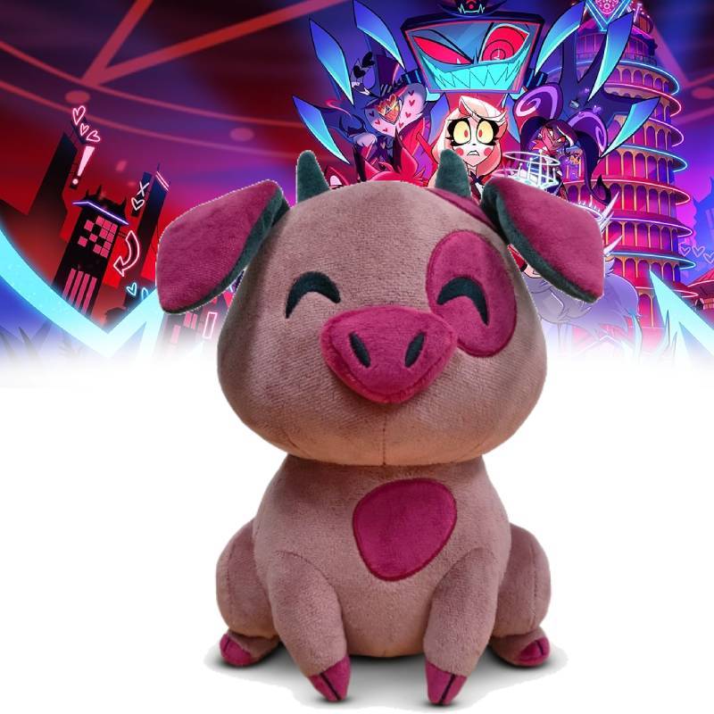 Hazbin Hotel Fat Niggets Plush Toy With Soft Crystal Material For Kids And Collectors