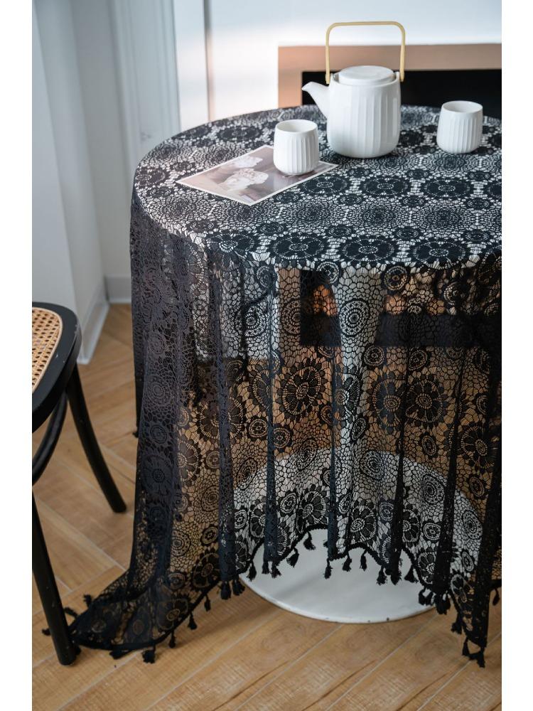 Crochet Cover Table Cloth Woven Tablecloth Hollow Tablecloth Tablecloth Towel Shooting Props