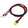 Durability XT60 to O Rings Clamp Cable 12AWG Ideal for DIY and Hobbyists Seekings Stability High Current Capacity