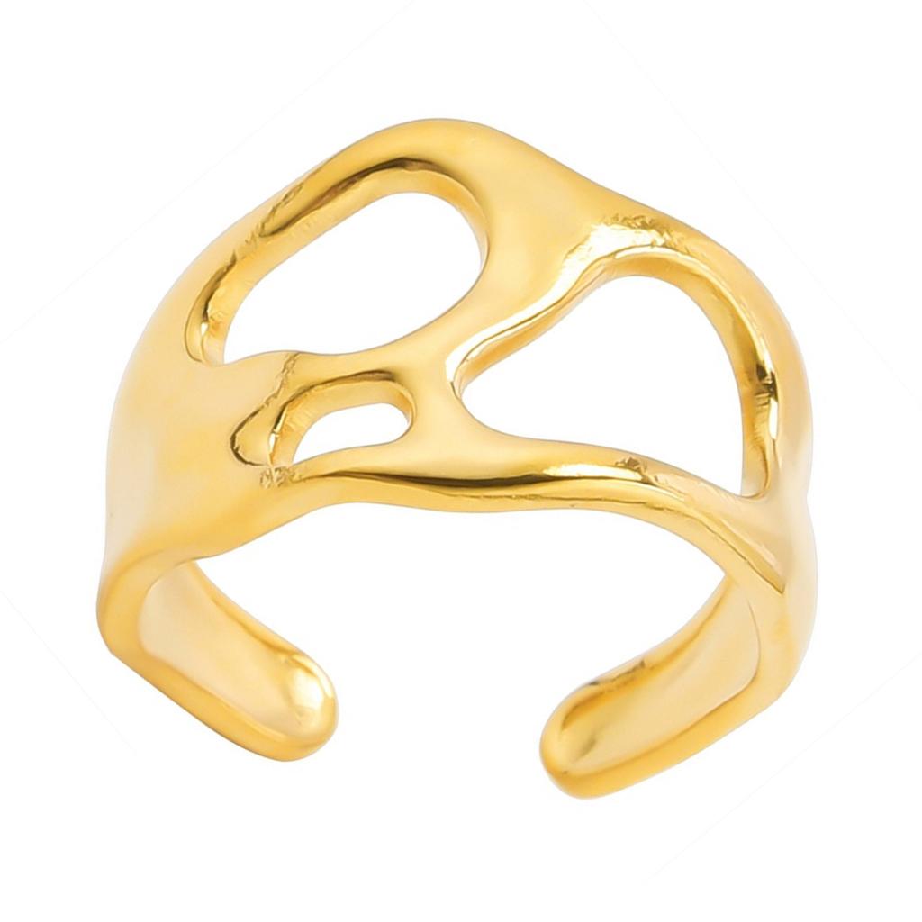 Adjustable Rings Fashion Finger Jewelry Opening Rings Alloy Texture Suitable for Daily and Party Various Occasion