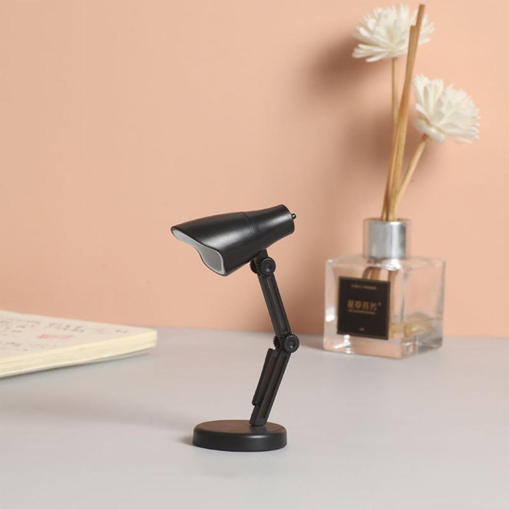 Mini Night Light Magnetic Suction Bedside Bookmark Light Portable Folding Small Table Lamp Gift