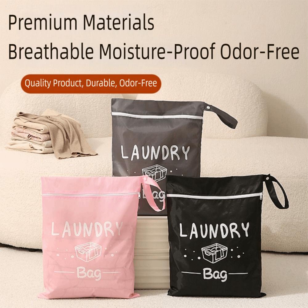 Large Capacity Dirty Clothes Organizer Multifunctional Drawstring Bag Travel Storage Pouch