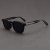 marco negro mate, polarized grey lenses