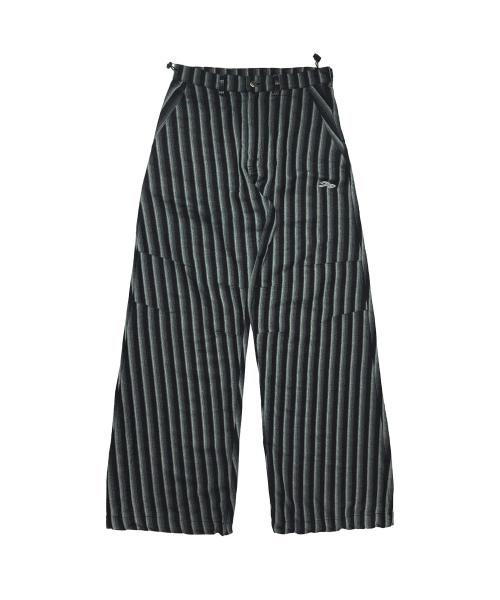 Tansanmageunesyum Hand Bone Diagonal Pants (Blue)