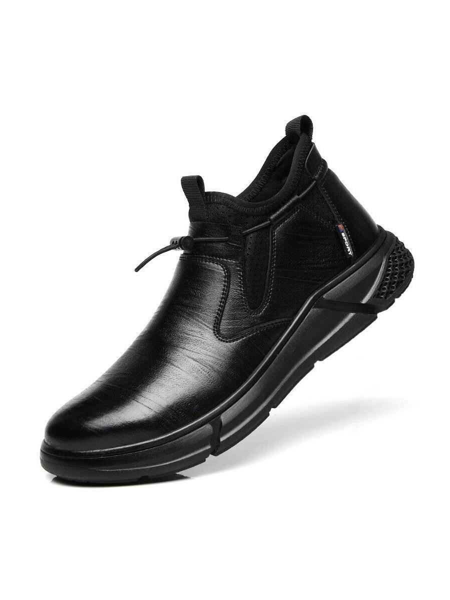 

Men Safety Shoes Anti-Smash Steel Toe Shoes Indestructible Waterproof Protective Sneaker Soft All-Season Casual Hiking Footwear 40