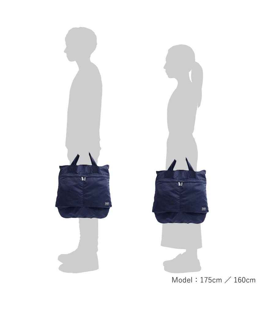Porter Frame Helmet Navy (PORTER) 2-Way Bag,