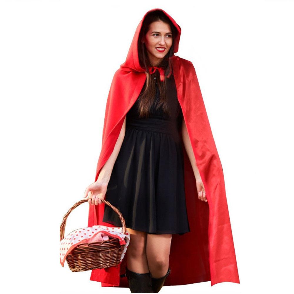 Halloween Satin Fabric Witch & Vampire Cape for Children and Adults