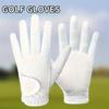 1Pc Professional Golf Glove Non-slip Soft Fabric Breathable Comfortable Golf Gloves Male Left Single High Quality White Gloves