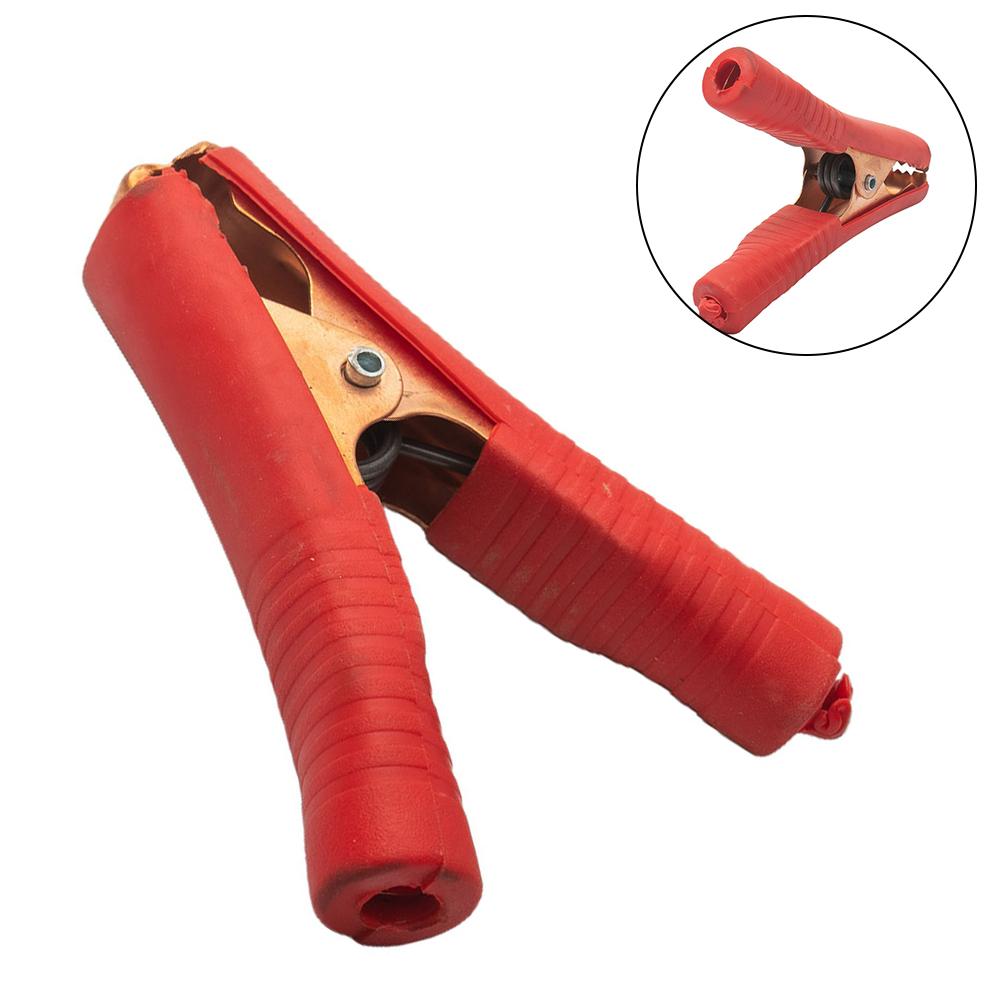 Pachet convenabil de 1/2 cleme pentru cleme de crocodil pentru încărcătorul bateriei auto