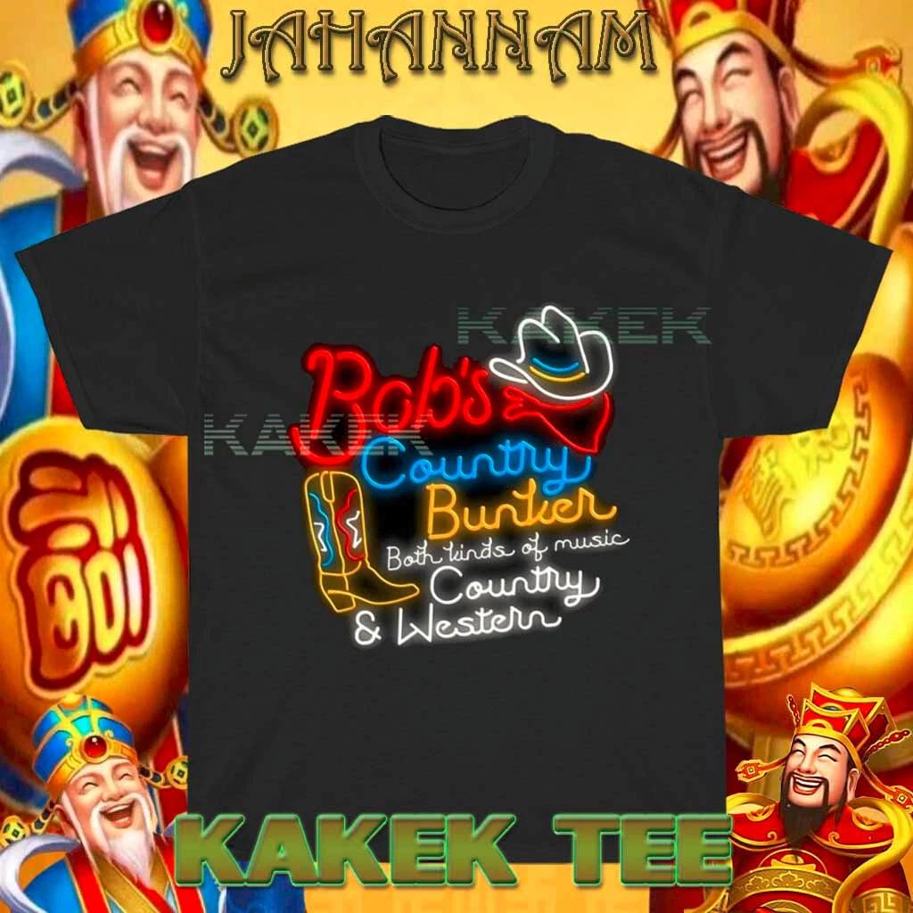 

New Shirt Bob s Country Bunker Logo Funny T shirt USA Size S to 5XL XL