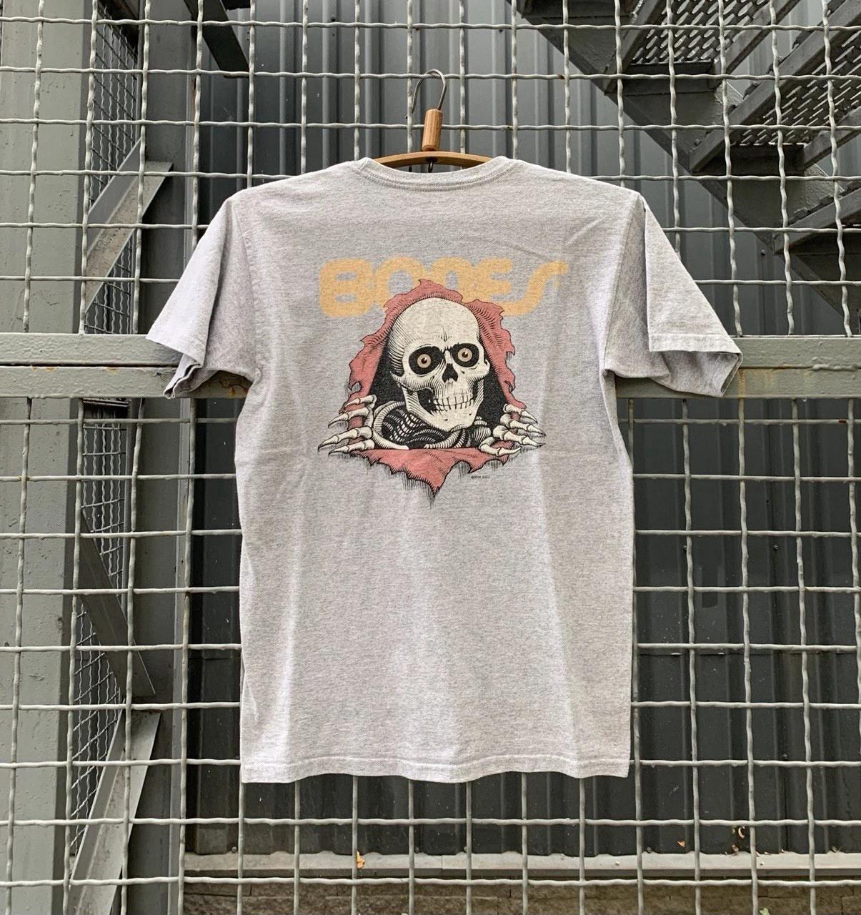 Powell Peralta Bones Skate Skeleton Shirt Y2k Streetwear 2XL