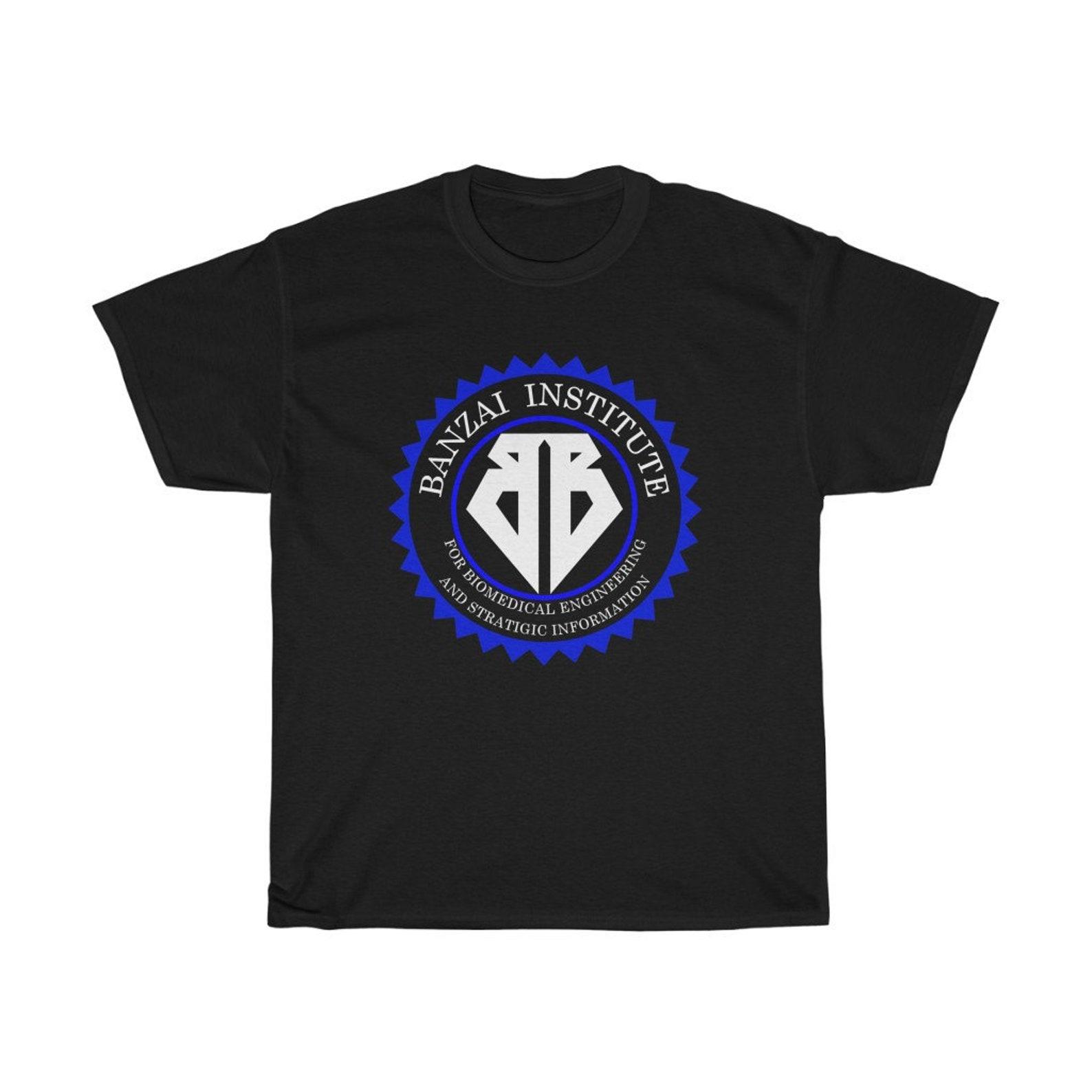 Buckaroo Banzai Institute Black T-Shirt Size S to 5XL XL