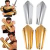 Shiny Metallic Knight Arm Guard Role Playing Cosplay Arm Cuff Medieval Bracers  Renaissance Party