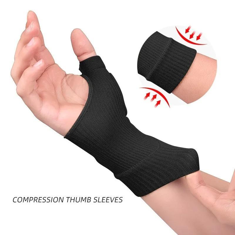1[air Wrist Thumb Compression Arthritis Gloves, Breathable Wrist Support Wrist Brace Sleeve With Gel Thumb Injury Pads