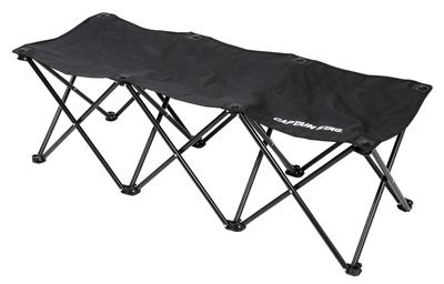 CAPTAIN STAG Silla Banco Banco Compacto 3 Plazas Negro Gracia UC-1679
