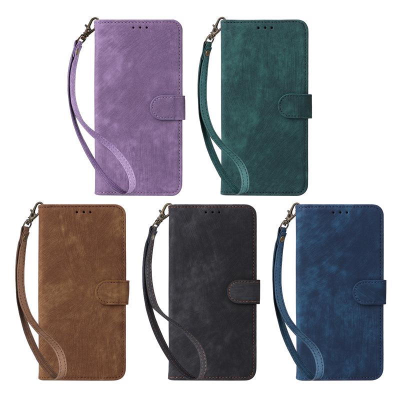 Cooper Cubot P80 Leather Phone Case with Card Slot, Stand, and Lanyard