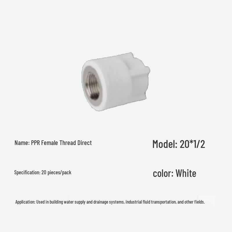 HuZhiTai PPR Female Thread Coupling
