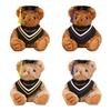 20CM Cute Doctor Bear Plush Toy Soft Graduate Plush Dolls Creative Graduation Bear  Graduate Gift