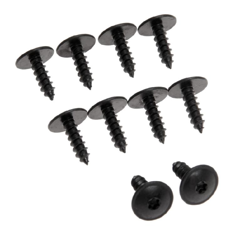 Car Door Panel Screws Rivet Door Panel Nails Black Torx Screw Self-tapping Screw