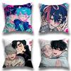 Anime A-Alien Stage Till Pillow Case Anti-dustmite Pillowcase Invisible Zipper Silky Short Plush Sofa Cushion Cover