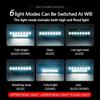 8 /5LED Bicycle Headlights USB Charging MTB Cycling Lamp Bike Front Light  Bicycle