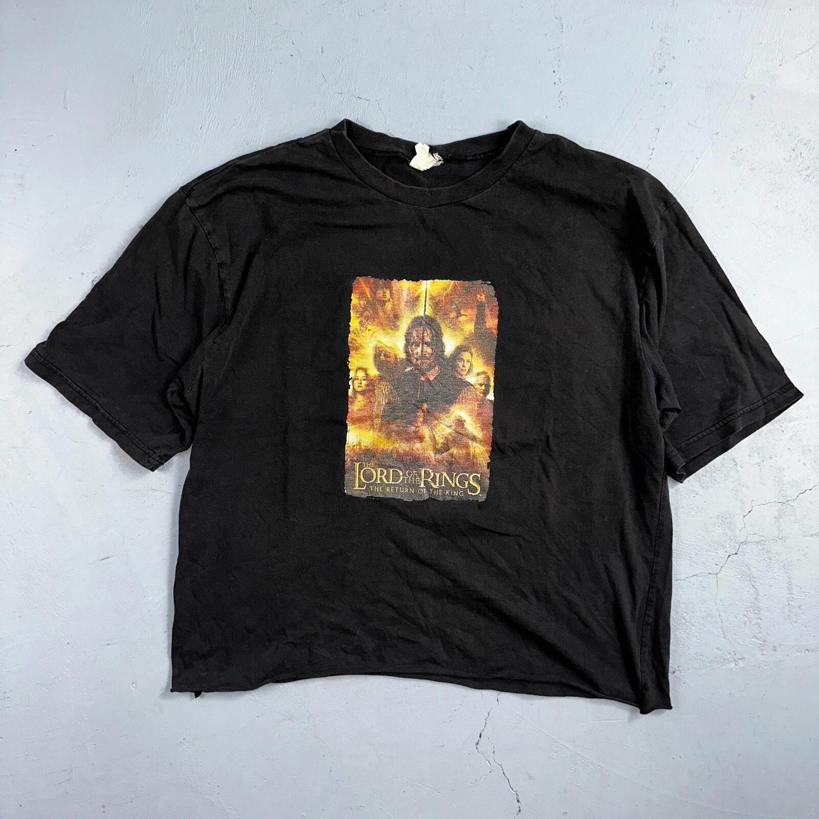 

The Lord Of The Rings Two Return Of The King Vtg Y2K Graphic Movie Promo T Shirt M