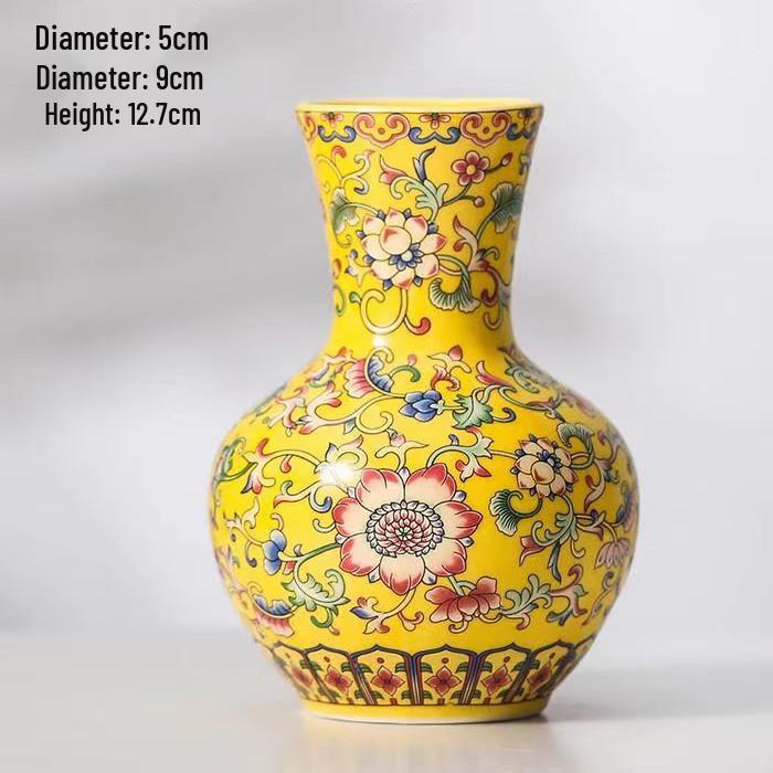 Antique Blue and White Chinese Porcelain Vase - European & American Handicraft for Flower Arrangements