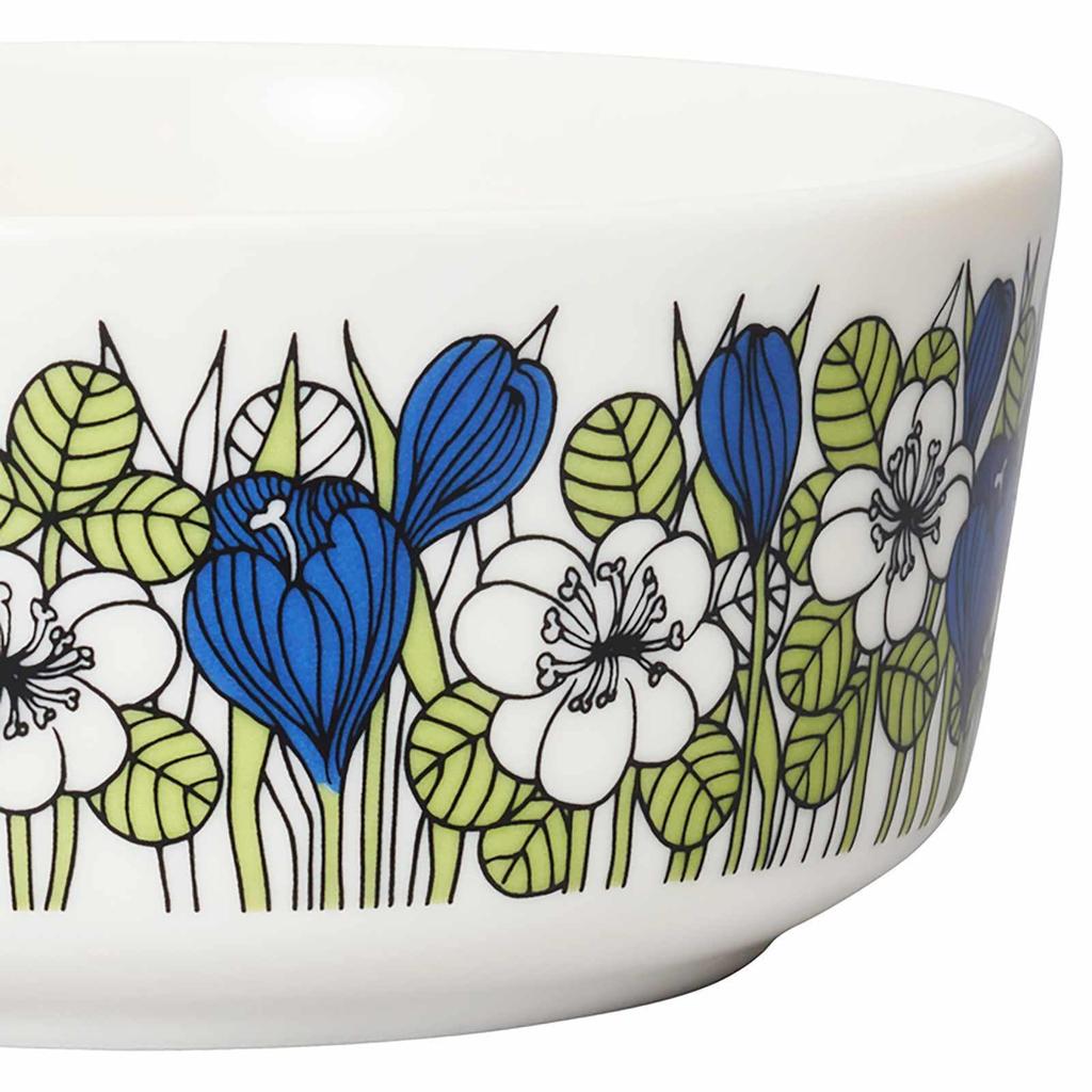 ARABIA [Official Import] Arabia Crocus Bowl/Plate, 13cm, Green, 1062353