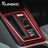 Real Carbon Fiber Sticker For Volkswagen VW Golf 8 MK8 2020 2021 2022 2023 Car Interior Trim Red Shift Panel Decor Accessories