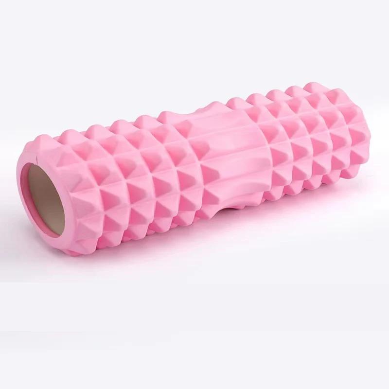 Foam massage roller, hollow yoga column, fitness equipment for muscle massage, physiotherapy and sports rehabilitation, 1pc