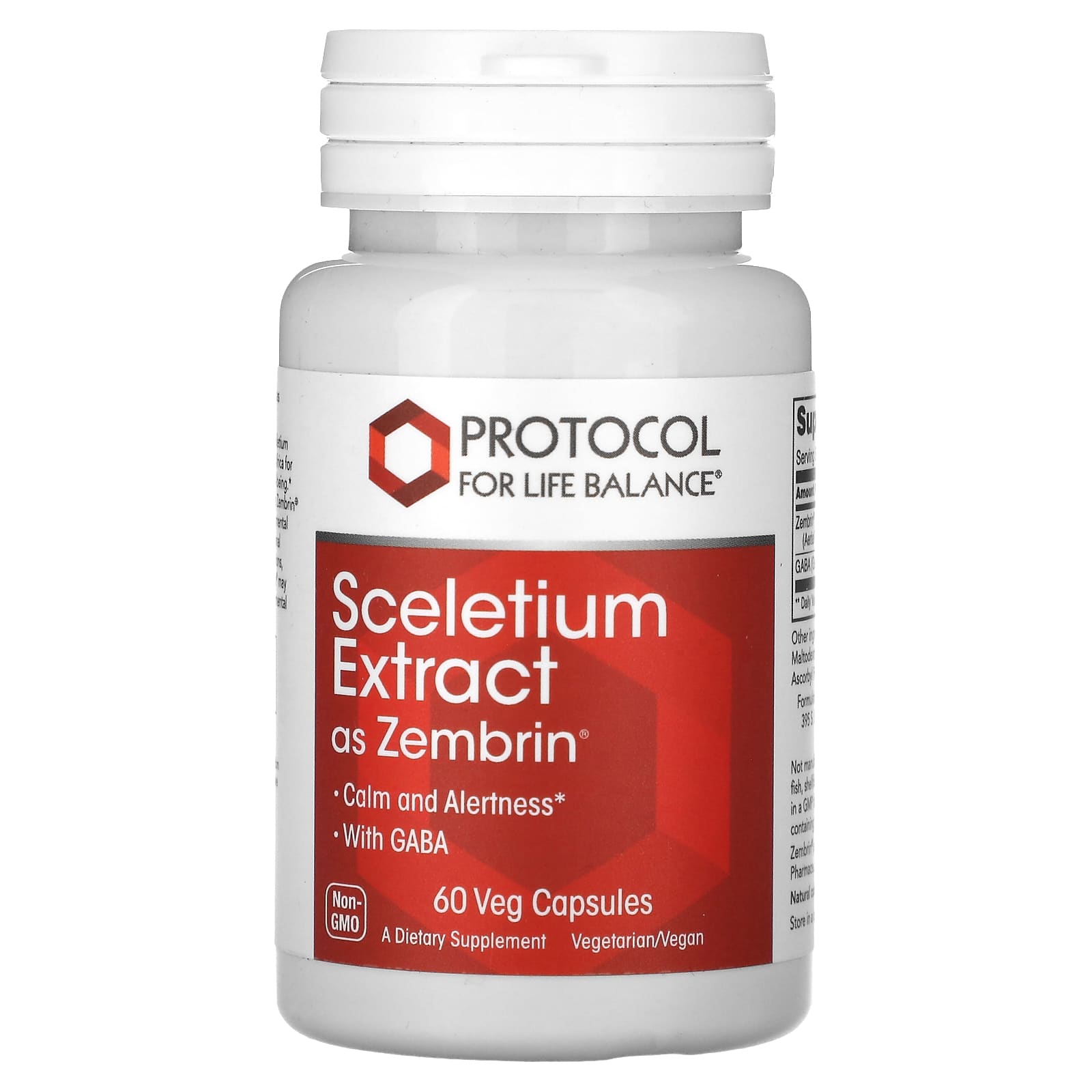 

Protocol for Life Balance, Skeleton Extract, 60 Veggie Capsules