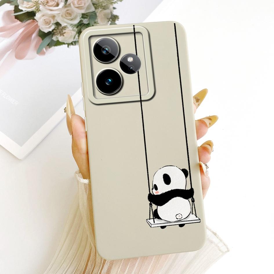 Für Realme GT 7 Hülle RMX5061 Kreatives Cartoon-Katzen-Süßigkeiten-Bemaltes Cover Weicher Silikon-Stoßfänger Für Realme GT7 Pro 7T RealmeGT7 Funda