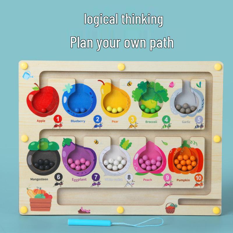 

Children s Educational Magnetic Color Sorting Game Board