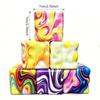 Soft Simulated Cheese Sensory Stress Relief Toy Stretchable Soft Ice Slow Rebound Random Color