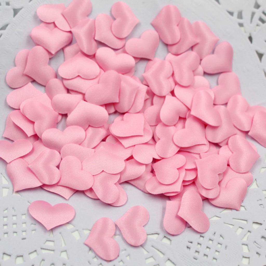 Heart Petals Wedding Confetti Table Bed Heart Petals Wedding Valentine Decor