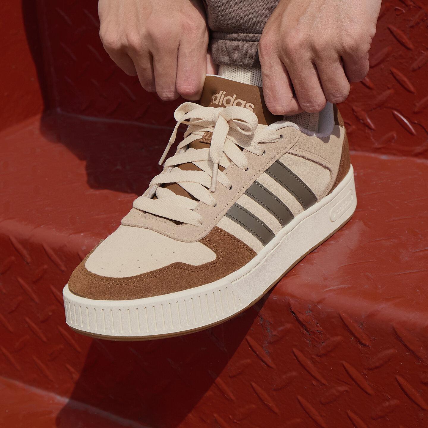 Adidas D PAD Low top Skateboard Shoes Unisex Beige Brown 39