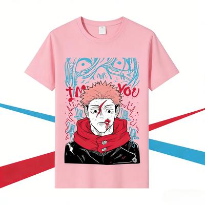 2026 New Jujutsu Kaisen Japanese Style Classic Tee High-quality Streetwear T-shirts Suitable for Both Men and Women Summer