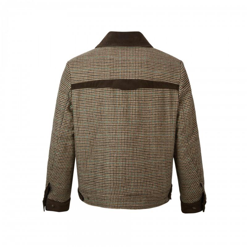 Japanese Harajuku Style Padded Jacket CasualPlaid Teens Loose Fit Winter Coat