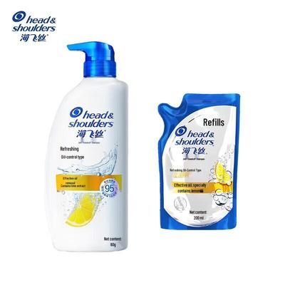 Head & Shoulders Refreshing Anti-Dandruff Shampoo - Oily Scalp Lemon Scent Value Pack