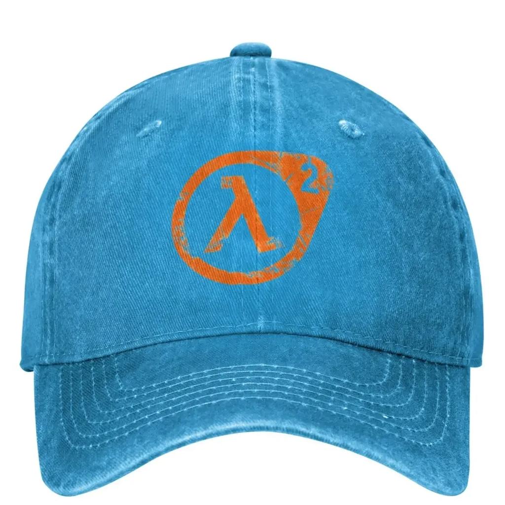 HL Video Game Baseball Cap Half Life Unisex Women Design Trucker Hat Summer Fashion Outdoor Sport Baseball Caps